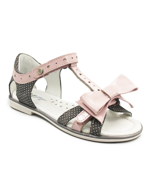 Eleganckie Sandały Dla Dziewczynki z Kokardką Bartek w-16182/1g7