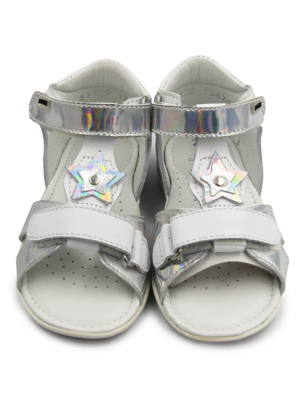 Sandałki dla dziewczynek na lato holograficzne Bartek w-51120/npw