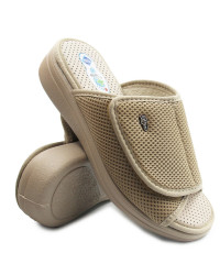Kapcie damskie z wyjmowaną wkładką na szerokie stopy Dr Orto 078D004