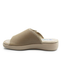 Kapcie damskie z wyjmowaną wkładką na szerokie stopy Dr Orto 078D004