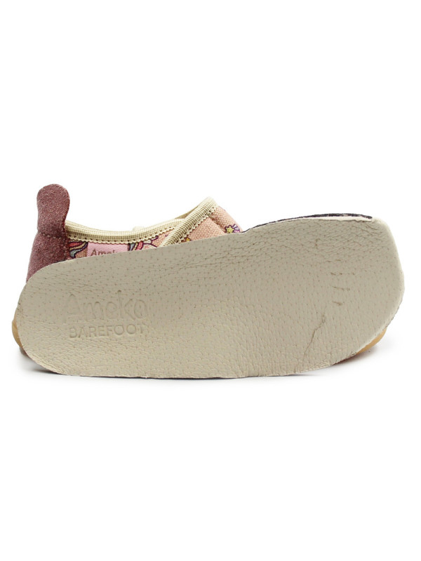 Kapcie Dla Dziewczynek w Jednorożce Barefoot Ameko Unicorn