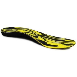 Wkładki ortopedyczne dla dzieci na płaskostopie podłużne koślawość Correct LS żółto-czarny
