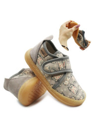 Elastyczne Kapcie Dziecięce W Kotki Barefoot Ameko Kiti