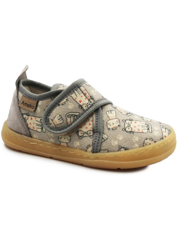 Elastyczne Kapcie Dziecięce W Kotki Barefoot Ameko Kiti