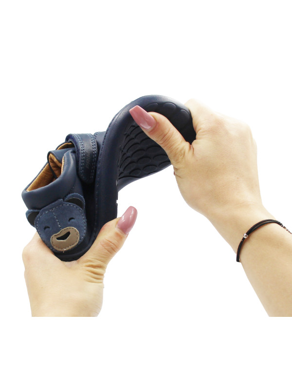 Dziecięce Buty Na Jesień Barefoot z Misiem Primigi 8912433