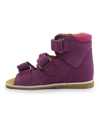 Sandały ortopedyczne dla dziewczynek do przedszkola szkoły Aurelka