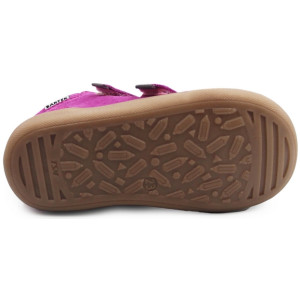 Wiosenne Buty Dla Dziewczynki Na Rzep z Elastyczną Podeszwą Barefoot Bartek 11025133