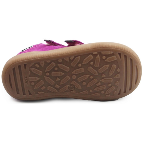 Jesienne Buty Dla Dziewczynki Na Rzep z Elastyczną Podeszwą Barefoot Bartek 11025133