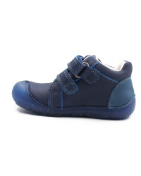 Buty Na Jesień Dla Chłopczyków Barefoot Świecąca Podeszwa w Ciemności DD STEP S073-52875V Royal Blue