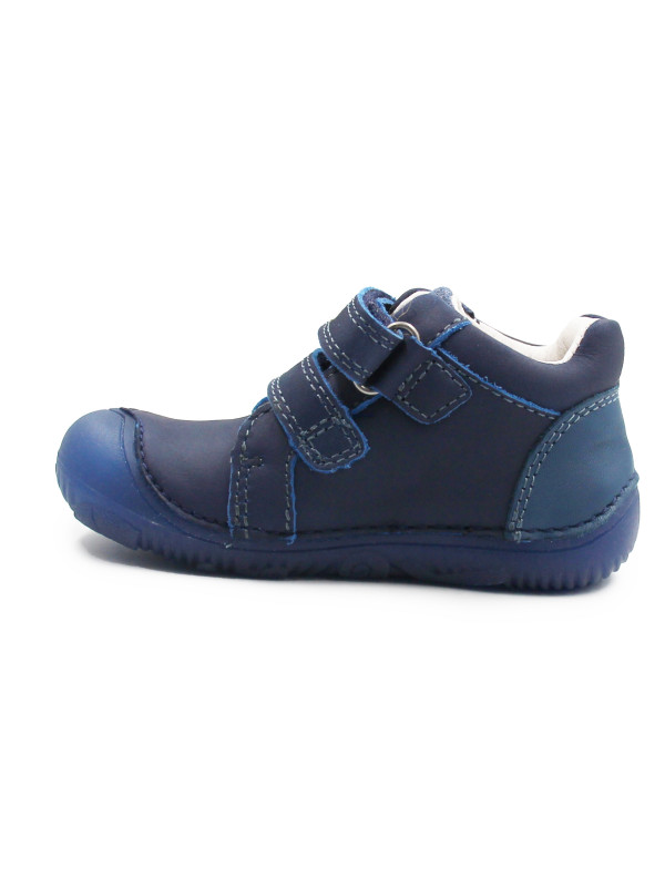 Buty Na Wiosnę Dla Chłopczyków Barefoot Świecąca Podeszwa w Ciemności DD STEP S073-52875V Royal Blue