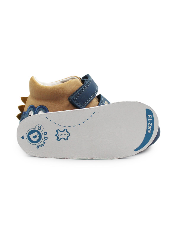 Dziecięce Buty Na Wiosnę Dla Chłopczyków DD STEP S066-52509 Cream
