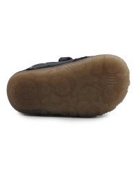 Półbuty Dla Chłopczyków Na Rzep Jesienne Barefoot DD STEP S073-52875B Black