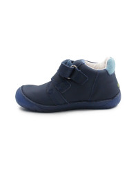 Półbuty Dla Chłopczyka na Wiosnę Barefoot DD STEP S070-52576 Bermuda Blue