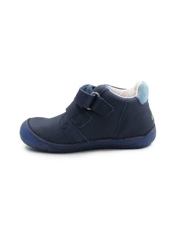Półbuty Dla Chłopczyka na Jesień Barefoot DD STEP S070-52576 Bermuda Blue
