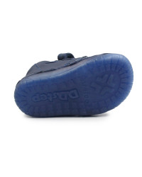 Półbuty Dla Chłopczyka na Wiosnę Barefoot DD STEP S070-52576 Bermuda Blue