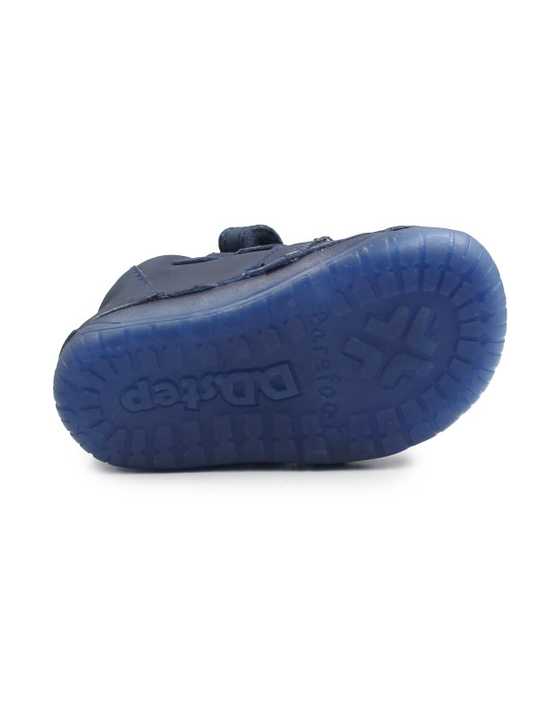 Półbuty Dla Chłopczyka na Wiosnę Barefoot DD STEP S070-52576 Bermuda Blue