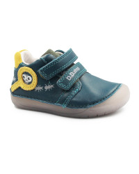 Buty Świecące w Ciemności Dla Chłopca Barefoot Na Jesień DD STEP S070-52576B Calypso Sky