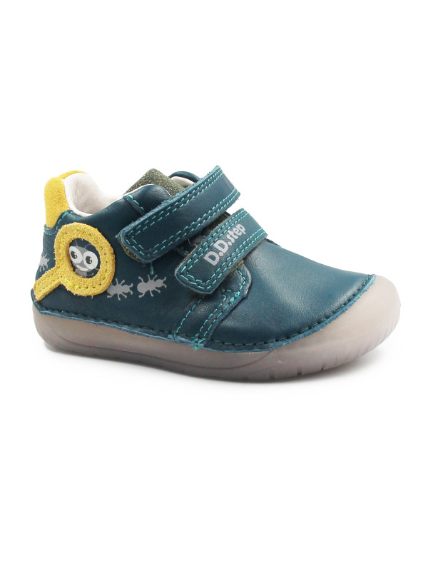 Buty Świecące w Ciemności Dla Chłopca Barefoot Na Jesień DD STEP S070-52576B Calypso Sky