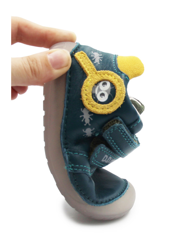 Buty Świecące w Ciemności Dla Chłopca Barefoot Na Jesień DD STEP S070-52576B Calypso Sky