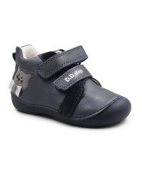 Dziecięce Buty Na Jesień z Kotkiem DD STEP S015-52412 Royal Blue