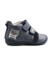Dziecięce Buty Na Jesień z Kotkiem DD STEP S015-52412 Royal Blue