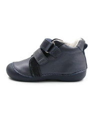 Dziecięce Buty Na Jesień z Kotkiem DD STEP S015-52412 Royal Blue
