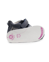 Dziecięce Buty Na Jesień z Kotkiem DD STEP S015-52412 Royal Blue