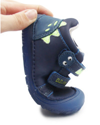 Buty Na Jesień Dla Chłopczyków Barefoot Świecąca Podeszwa w Ciemności DD STEP S073-52875V Royal Blue