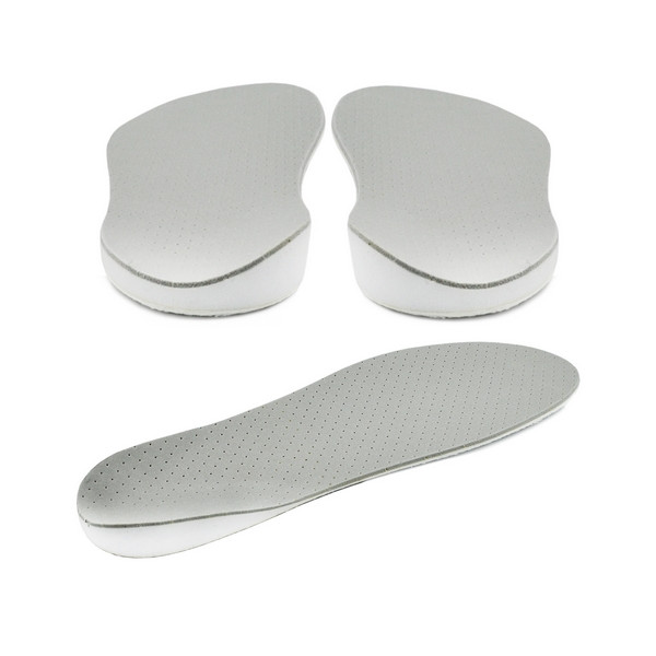Wkładki CORRECT S Supinujące na Koślawość Pięty i Kolan Szare