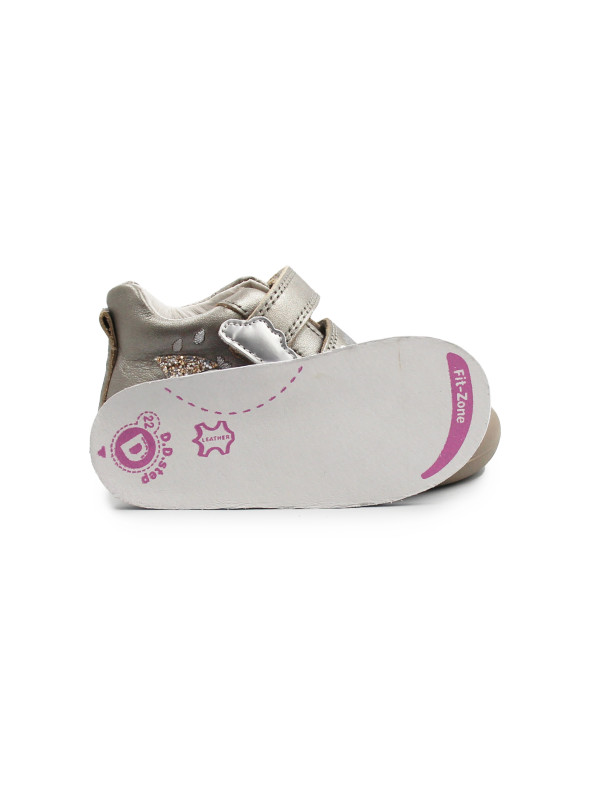 Buty Na Wiosnę Dla Dziewczynek DD STEP S015-52650 Dark Grey