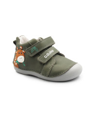 Półbuty Dla Chłopczyka Na Wiosnę Żyrafa DD STEP S015-52874Y Khaki
