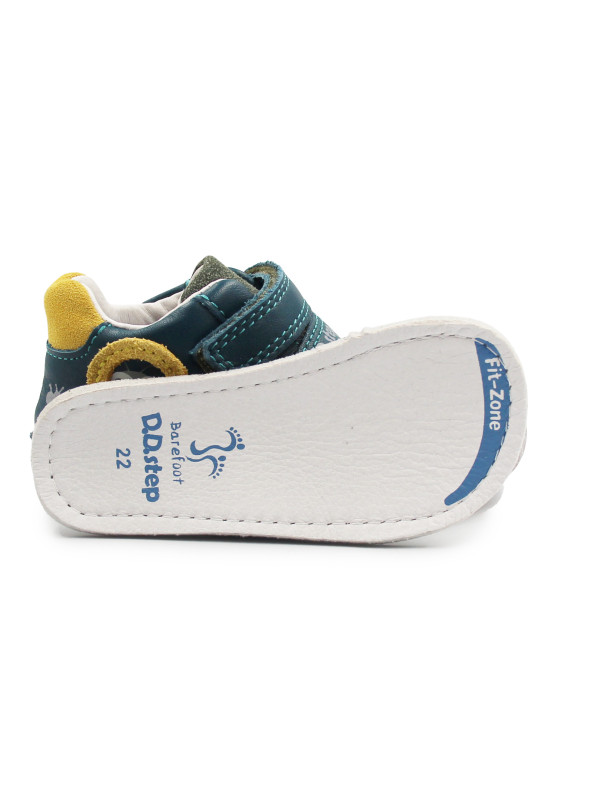 Buty Świecące w Ciemności Dla Chłopca Barefoot Na Jesień DD STEP S070-52576B Calypso Sky