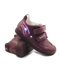 Buty Dla Dziewczynek Świecące LED DD STEP S068-52695BM Raspberry