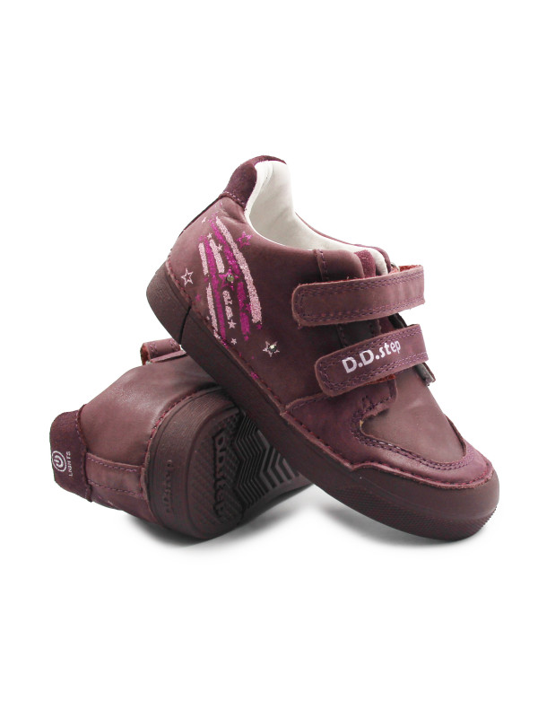 Buty Dla Dziewczynek Świecące LED DD STEP S068-52695BM Raspberry