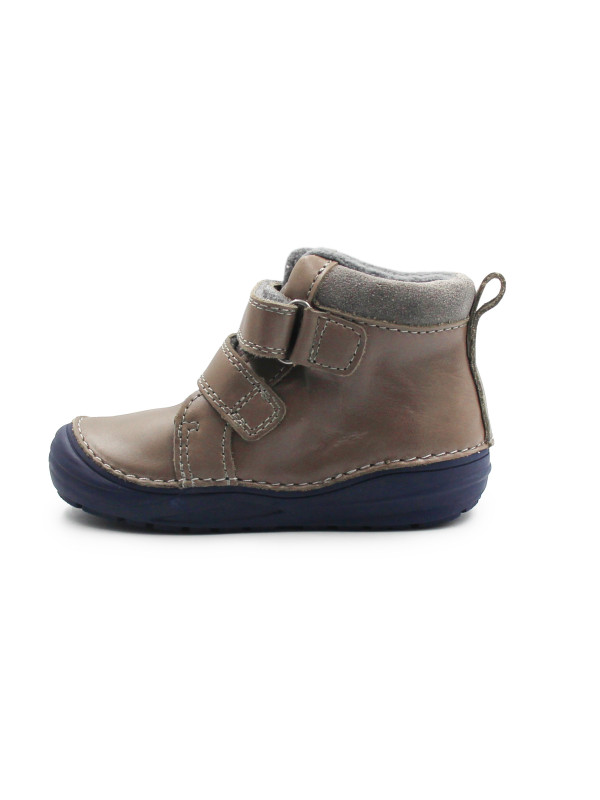 Ocieplane Buty Dziecięce Na Zimę i Jesień Dla Chłopczyków DD STEP S071-52771B Dark Grey