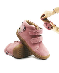 Różowe Buty Dla Dziewczynek Na Wiosnę Barefoot Primigi 8912400