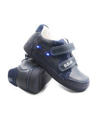 Buty Dla Chłopca Na Wiosnę Świecące LED DD STEP S068-52288AM Royal Blue
