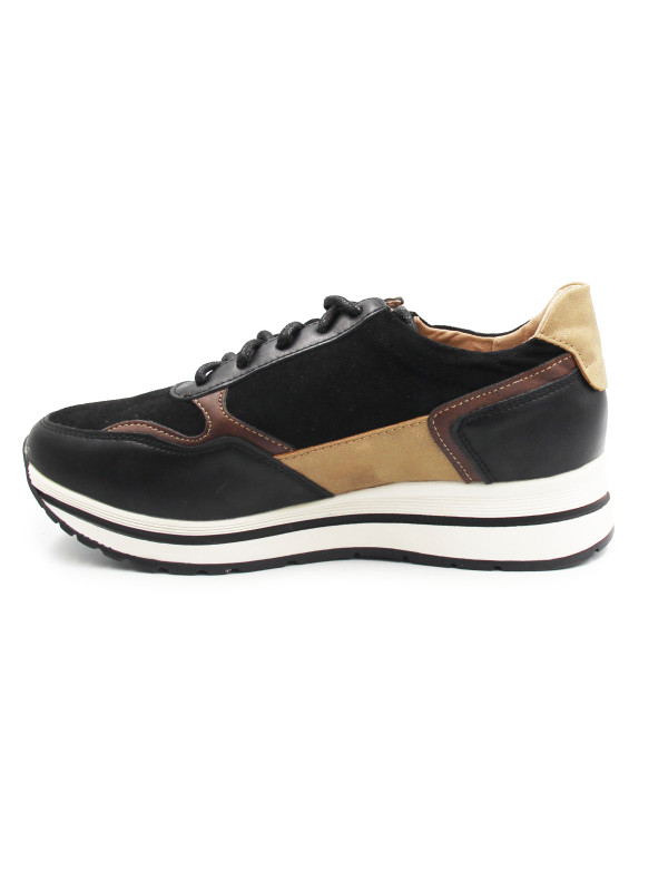 Półbuty Damskie Na Wiosnę Wojtyłko 7a26024 Espresso Czarny
