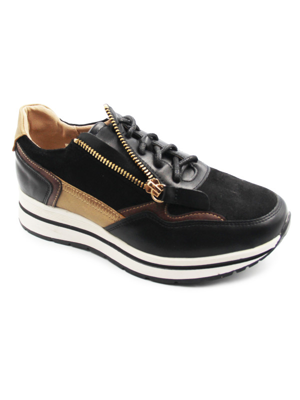 Półbuty Damskie Na Wiosnę Wojtyłko 7a26024 Espresso Czarny