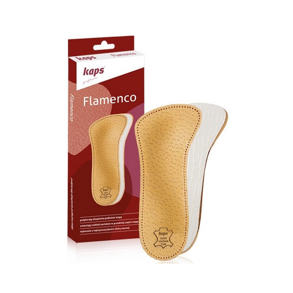 Miękkie Wkładki Ze Skóry Naturalnej Flamenco Kaps 2/3