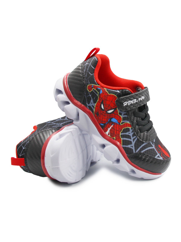 Sportowe Buty Do Szkoły Dla Chłopca Spider Man Bartek 87010-11 LED