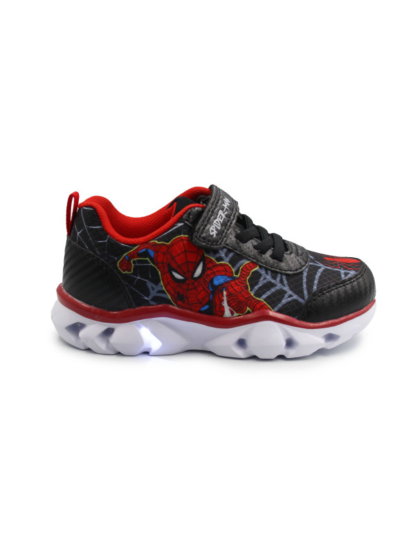 Sportowe Buty Do Szkoły Dla Chłopca Spider Man Bartek 87010-11 LED