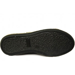 Młodzieżowe Granatowe Eleganckie Trampki Sznurowane Bartek W-77254/SZ/0S9