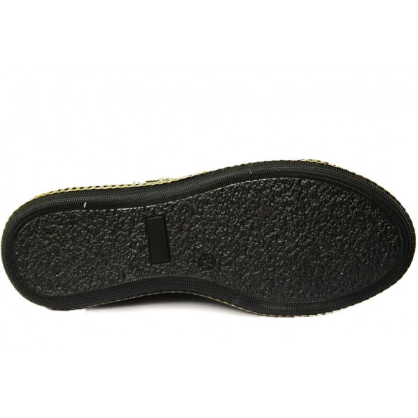 Młodzieżowe Granatowe Eleganckie Trampki Sznurowane Bartek W-77254/SZ/0S9