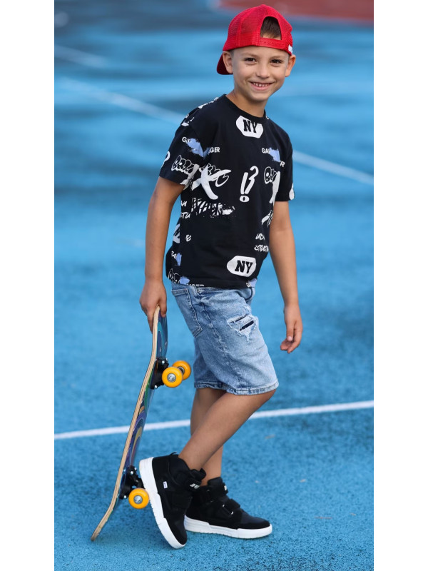 Buty Na Wiosnę Dla Chłopca Trzewiki Trampki Bartek 88000-11