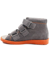 Sandały dla chłopca z obcasem thomasa do szkoły przedszkola Dawid 010 II gatunek