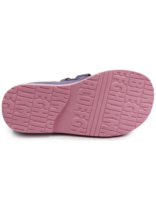 Kapcie profilaktczne dla dziewczynek wysoki zapiętek Dawid 005 II gatunek