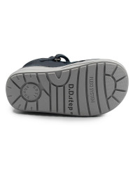 Chłopięce Buty Na Jesień i Zimę Zapinane Na Rzep DD STEP S071-52771Royal Blue