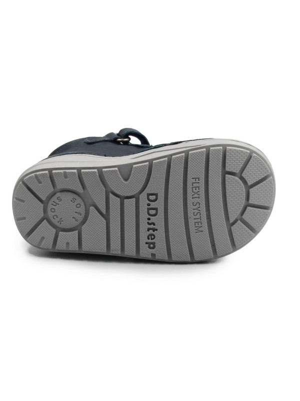 Chłopięce Buty Na Jesień i Zimę Zapinane Na Rzep DD STEP S071-52771Royal Blue