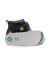 Chłopięce Buty Na Jesień i Zimę Zapinane Na Rzep DD STEP S071-52771Royal Blue